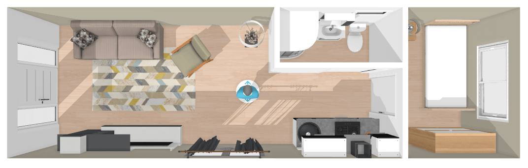 Mantelzorg huis 3x9_66 top view
