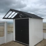 Group of beach cabins Group of beach cabins